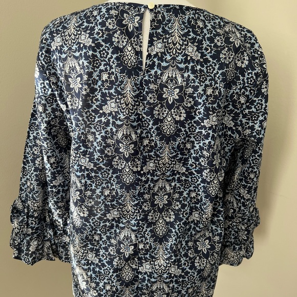 J. Crew floral blouse - Picture 2 of 7